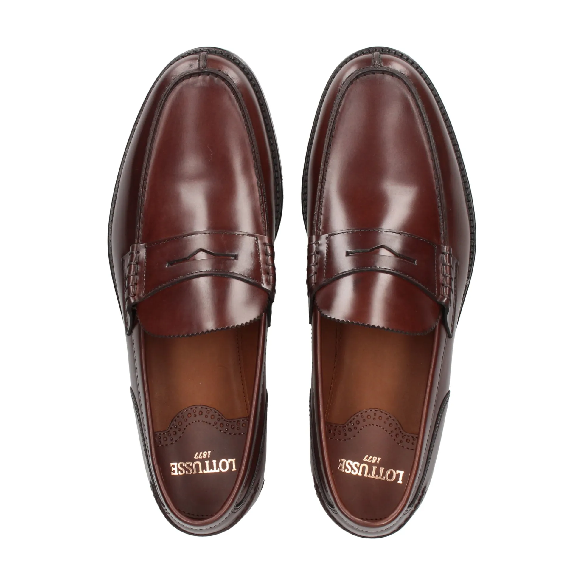 LOTTUSSE Mocasines de Hombre LL06902 002 teak