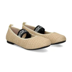 LOVE MOSCHINO Bailarinas de Mujer JA11071G0M NATURAL