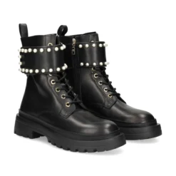 LOVE MOSCHINO Botines planos de Mujer JA24235G0L 000 NEGRO