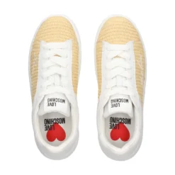 LOVE MOSCHINO Zapatillas de Mujer JA15495G0M 10A NATURAL/WHI