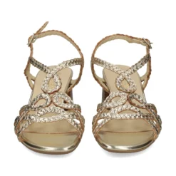 LÓPEZ Sandalias con tacón de Mujer 20041 FUMO