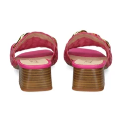 LÓPEZ Sandalias con tacón de Mujer 23425 604 FUXIA
