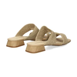 LÓPEZ Sandalias planas de Mujer 23028 ARENA