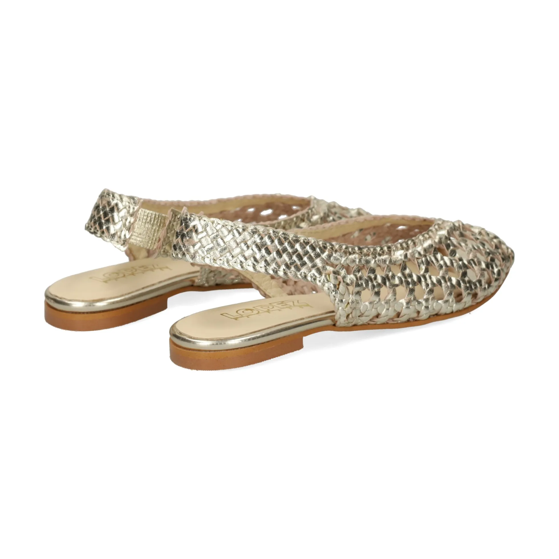 LÓPEZ Zapatos planos de Mujer 21470 FUMO