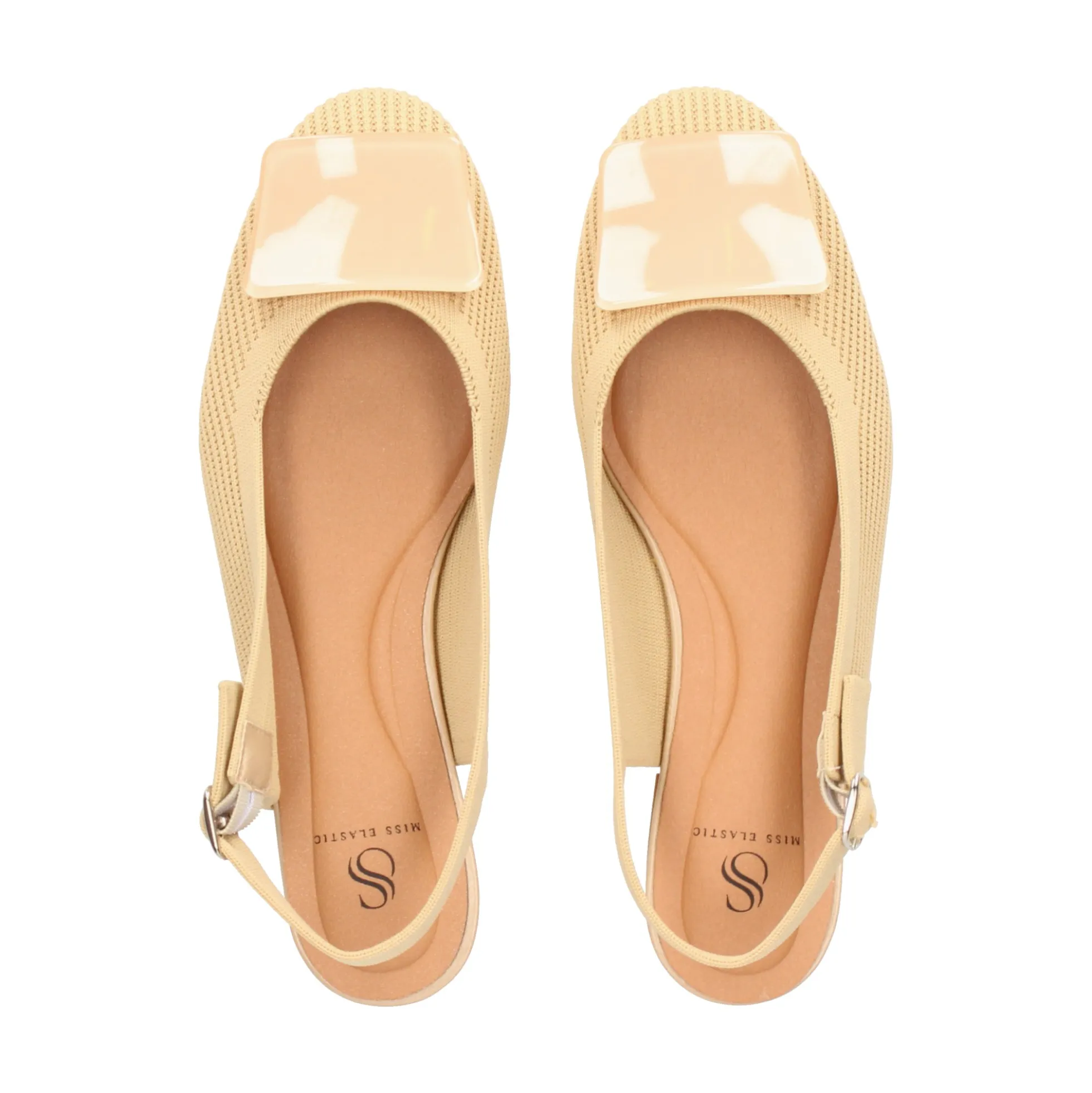 MISS ELASTIC Bailarinas de Mujer 76561 04 CAMEL