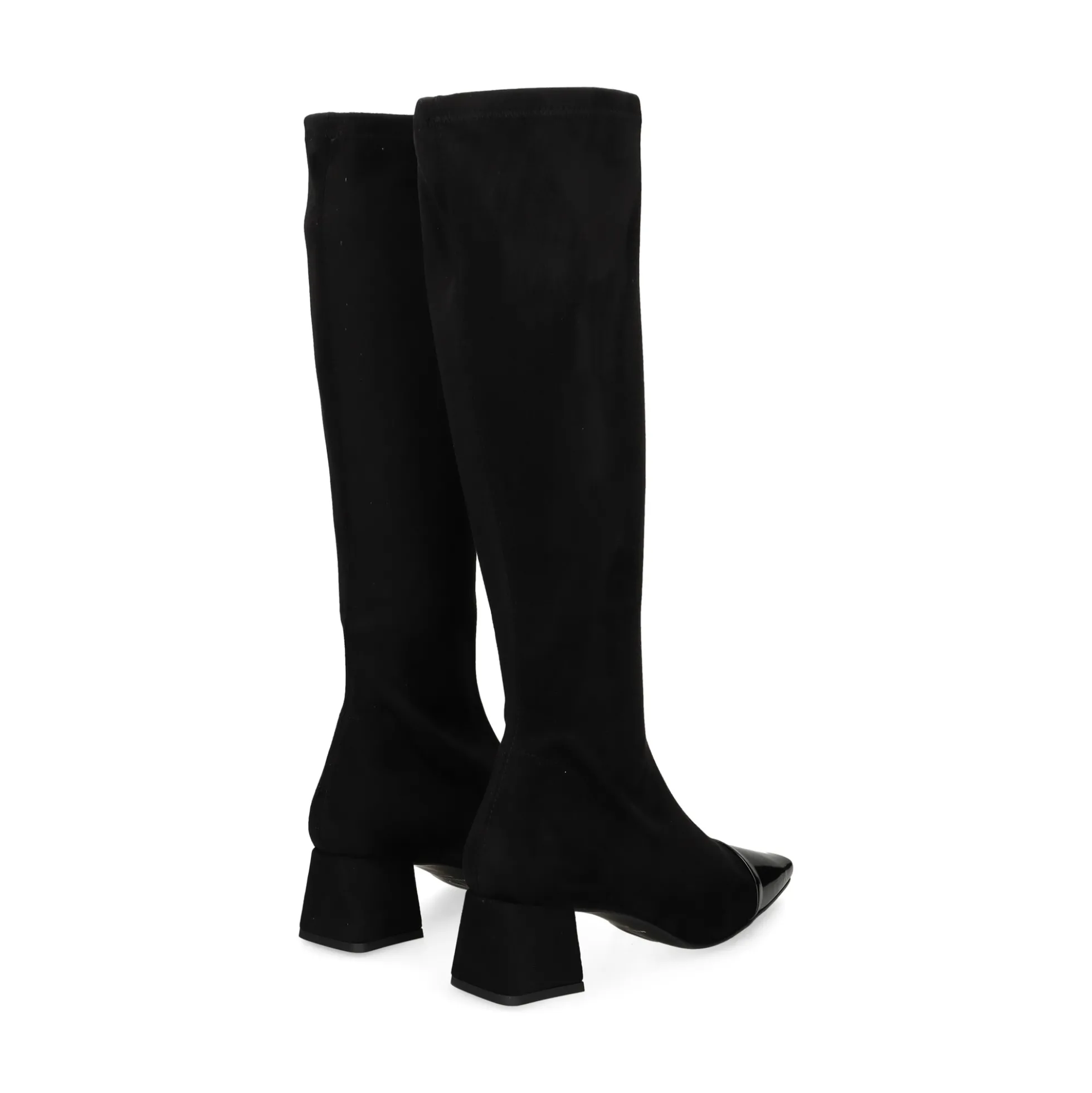 MISS ELASTIC Botas con tacón de Mujer 76154 55 NEGRO/NEGRO
