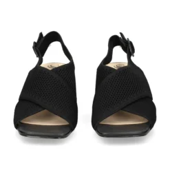 MISS ELASTIC Sandalias con tacón de Mujer 73040 05 NEGRO