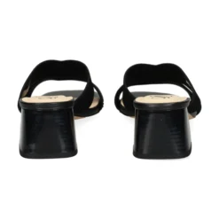 MISS ELASTIC Sandalias con tacón de Mujer 73033 05 NEGRO