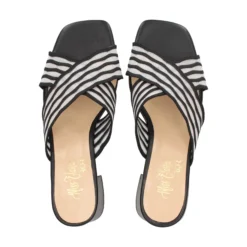 MISS ELASTIC Sandalias con tacón de Mujer 70072 05 NEGRO