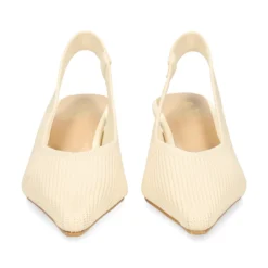MISS ELASTIC Zapatos de tacón bajo 70077 26 CREMA