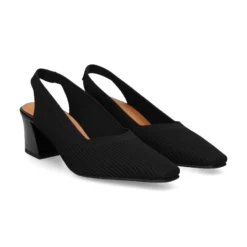 MISS ELASTIC Zapatos de tacón medio de Mujer 76721 05 NEGRO