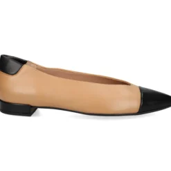 MIUXA Bailarinas de Mujer ZILVI NEGRO/ALMENDRA