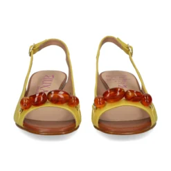 MIUXA Sandalias con tacón de Mujer VEROCA ENEA/BROWN