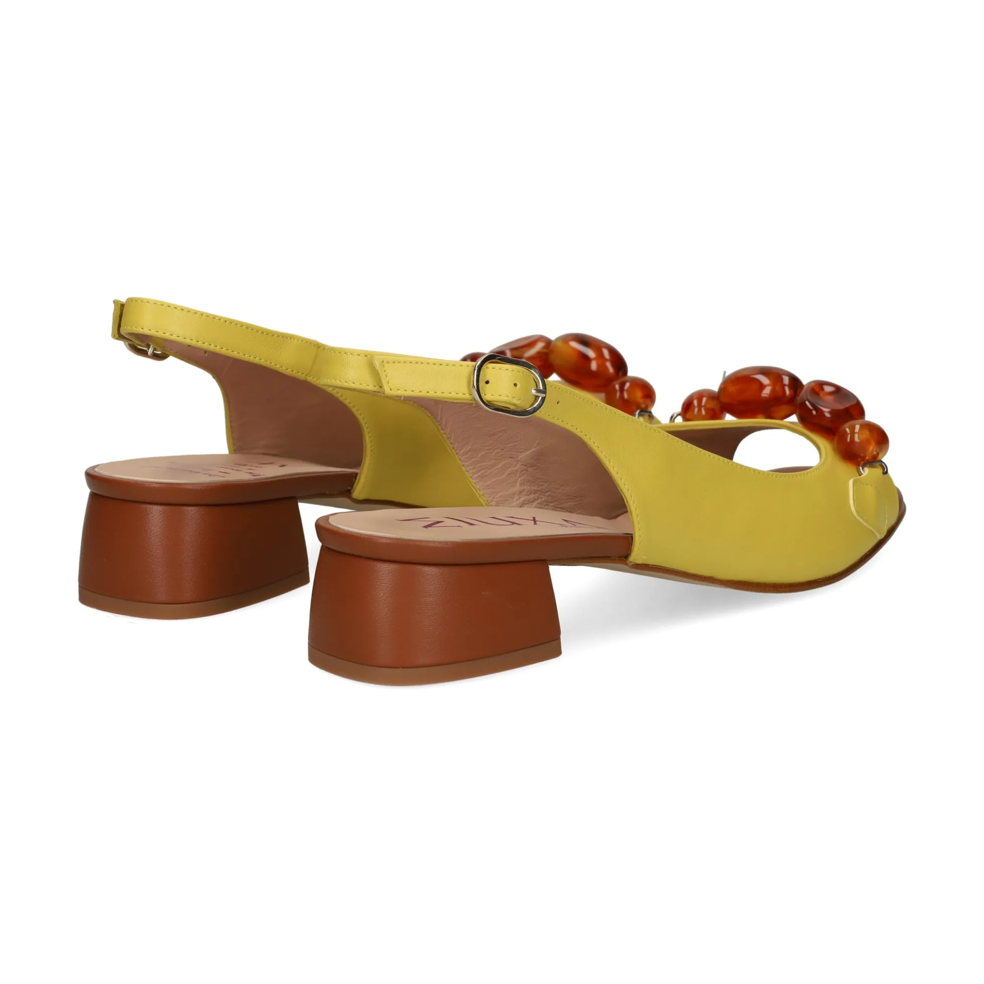 MIUXA Sandalias con tacón de Mujer VEROCA ENEA/BROWN