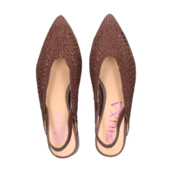 MIUXA Zapatos de tacón bajo PERA CHOCOLATE/CHOCO