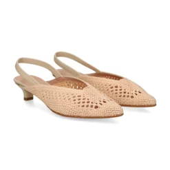 MIUXA Zapatos de tacón bajo PERA BEIGE/MARIOLA