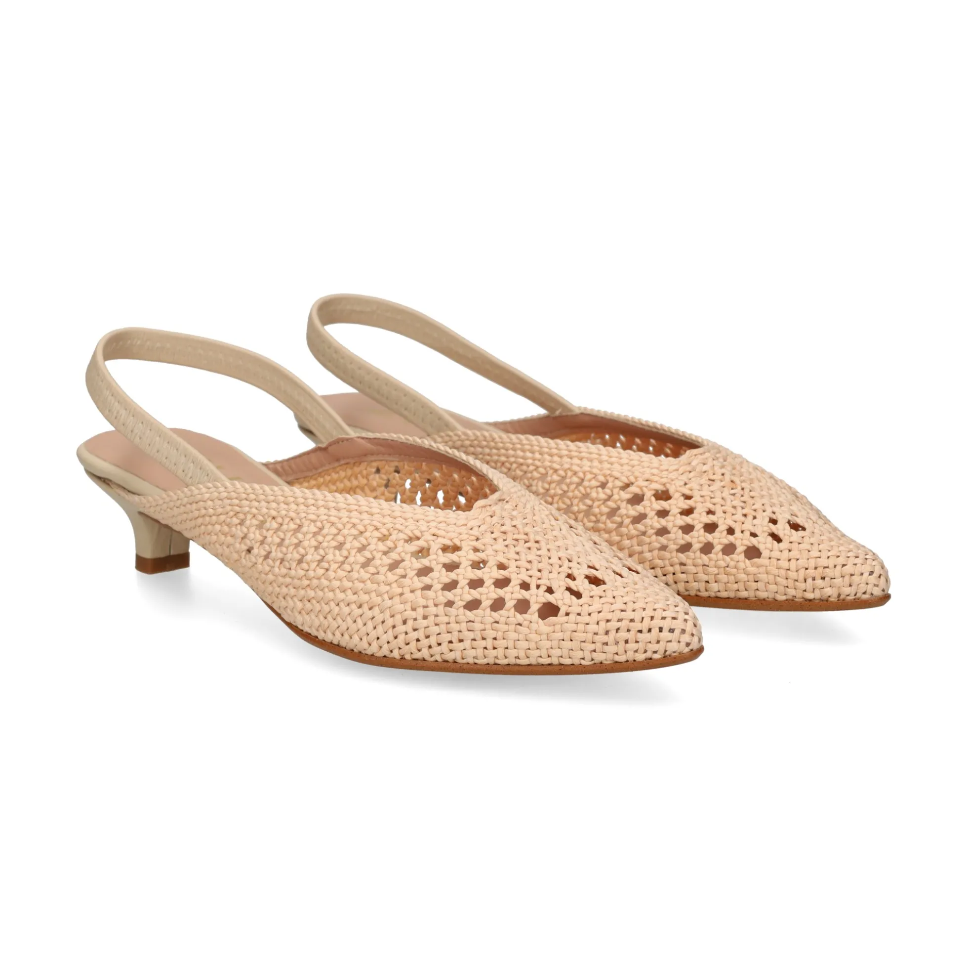 MIUXA Zapatos de tacón bajo PERA BEIGE/MARIOLA