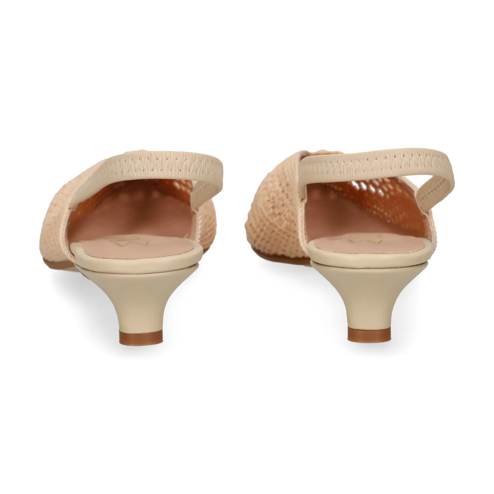 MIUXA Zapatos de tacón bajo PERA BEIGE/MARIOLA