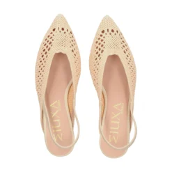 MIUXA Zapatos de tacón bajo PERA BEIGE/MARIOLA