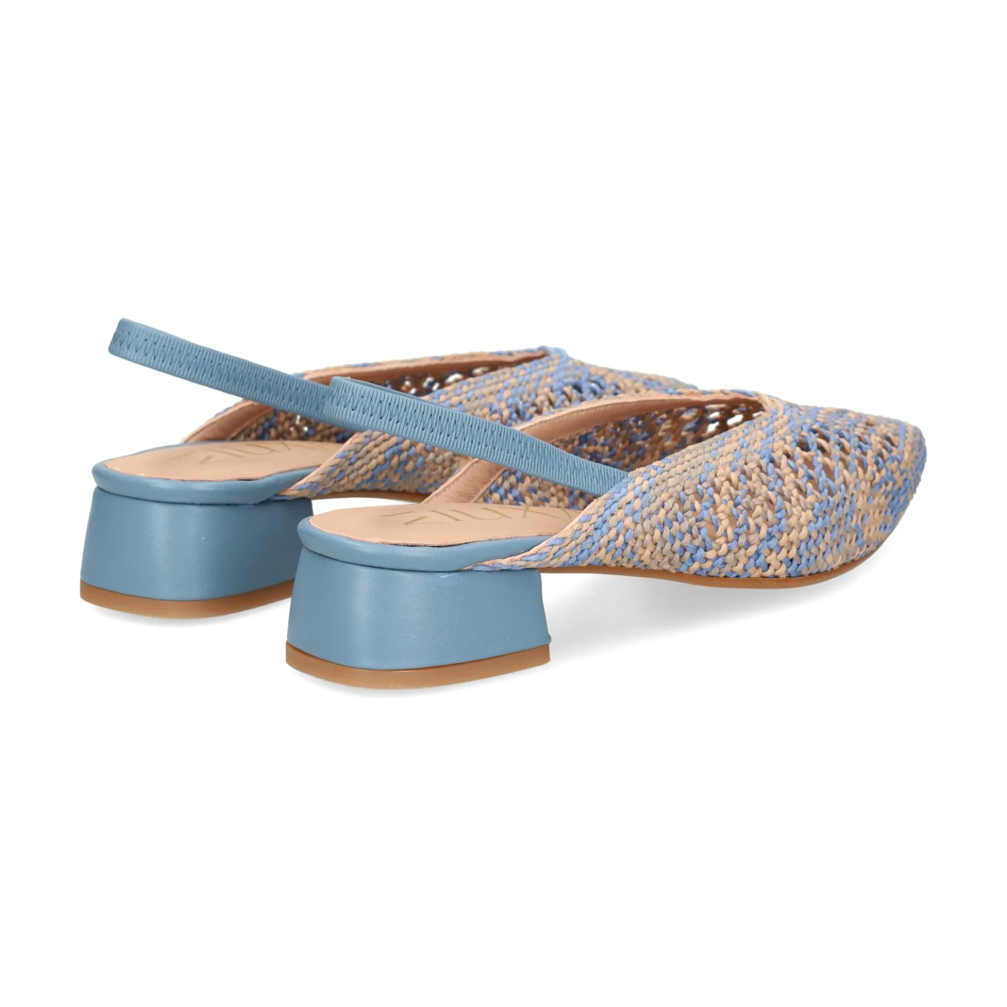 MIUXA Zapatos de tacón bajo PERA MULTI AZUL