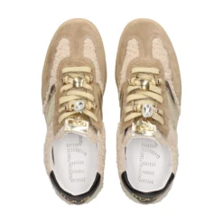 MJUS Zapatillas de Mujer T94172 COCCO+SABBIA+
