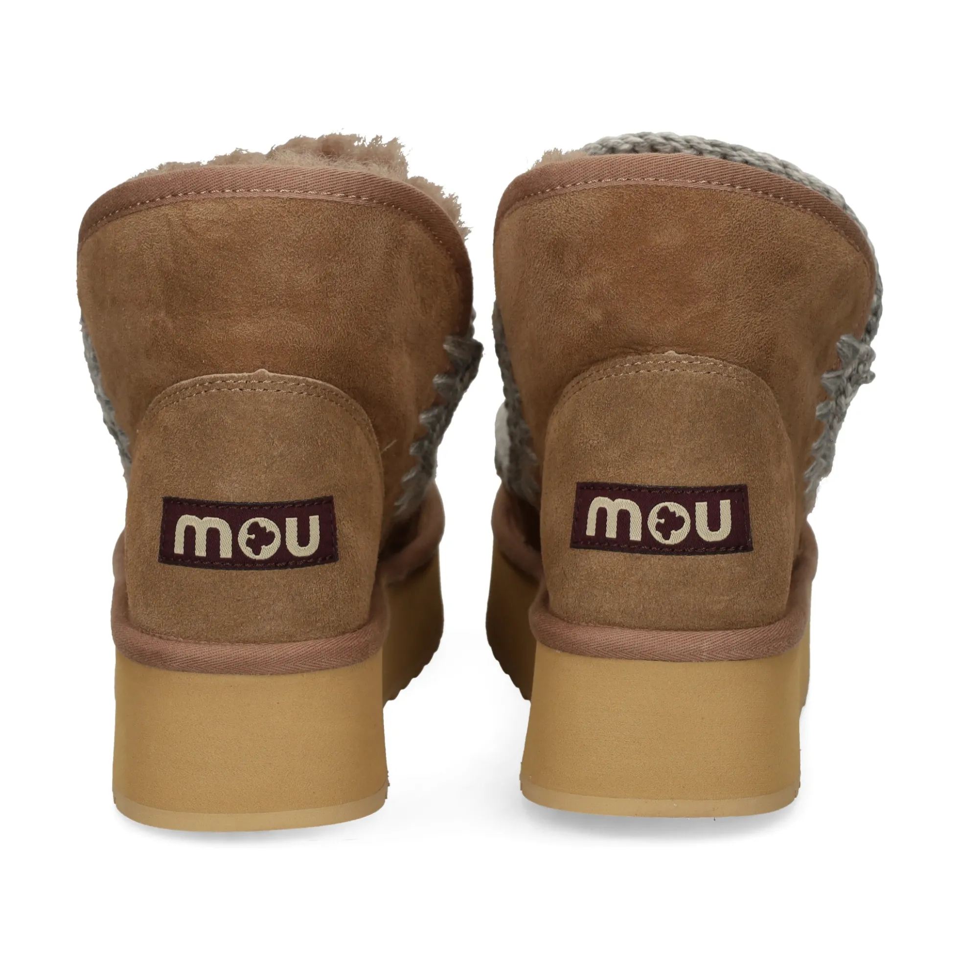 MOU Botines con tacón de Mujer Mini Eskimo Platform Boot DKST