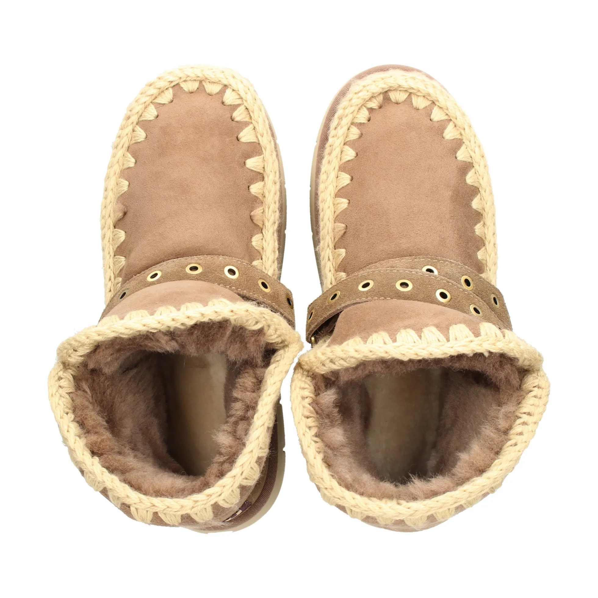 MOU Botines planos de Mujer Bounce boot buckle strap ELGRY