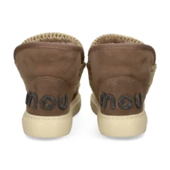 MOU Botines planos de Mujer Eskimo sneak bold glitter logo ELGRY