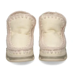 MOU Botines planos de Mujer Eskimo Trainer logo rhinestone WXWHI