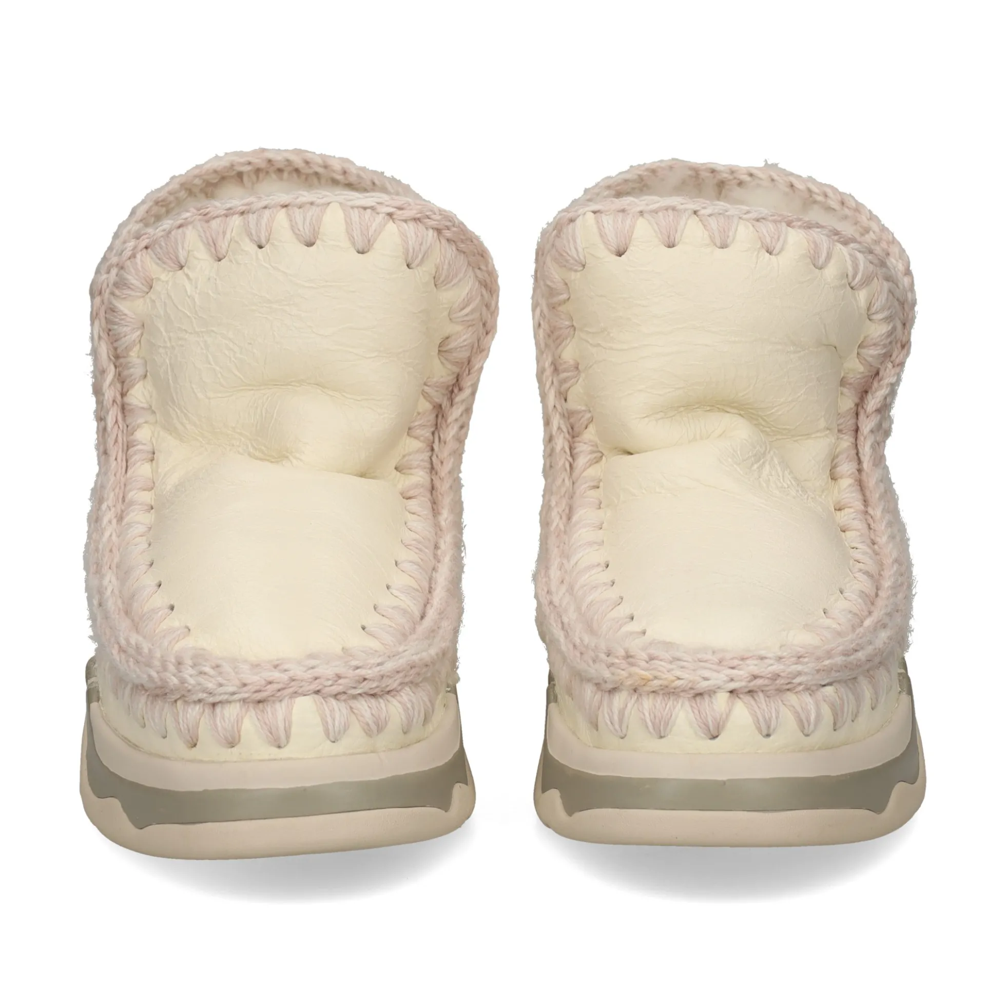 MOU Botines planos de Mujer Eskimo Trainer logo rhinestone WXWHI
