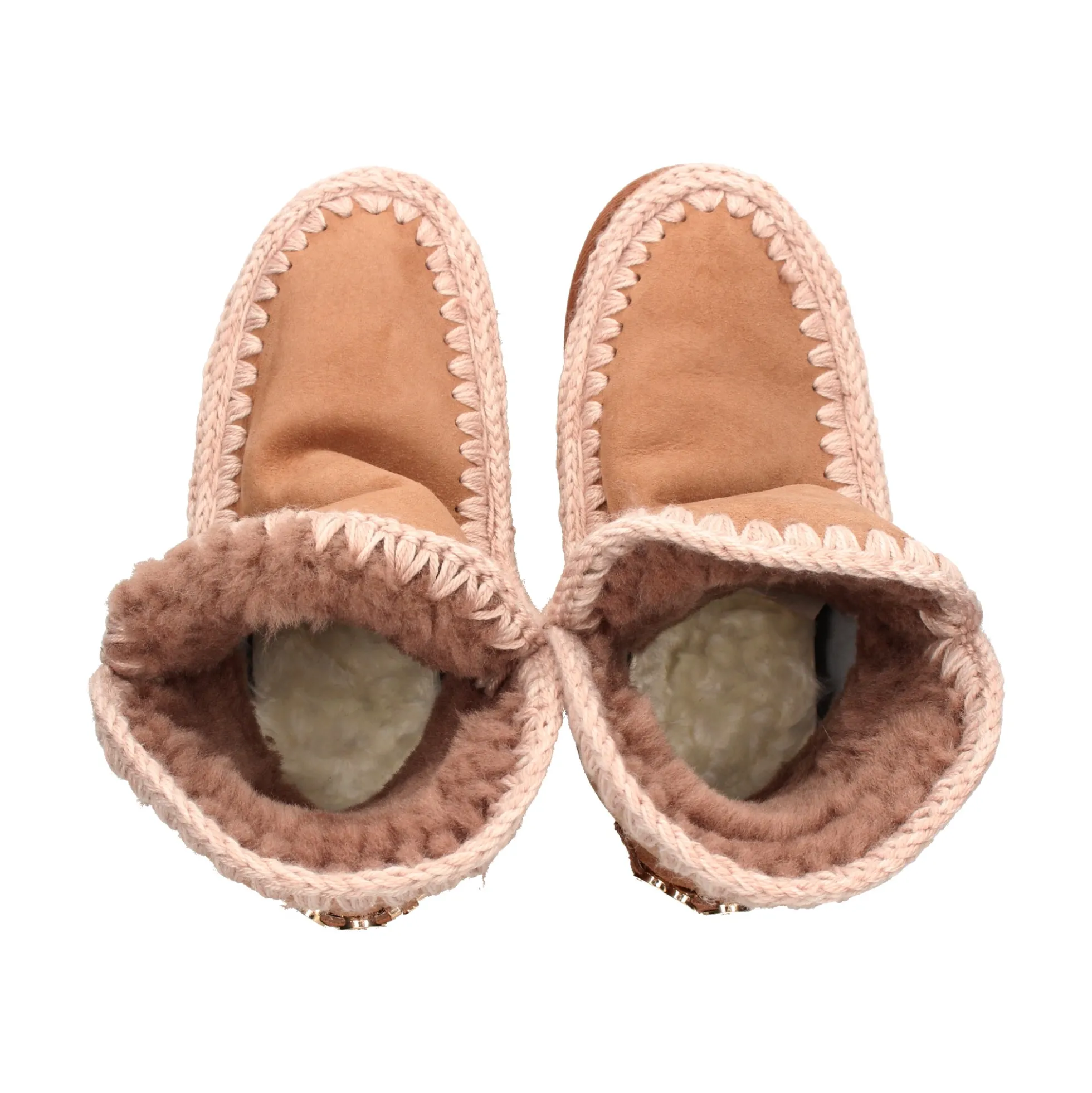 MOU Botines planos de Mujer Inner WedgeSh big metal logo PKBRO