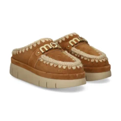 MOU Zuecos de Mujer Bounce welt clog suede COG