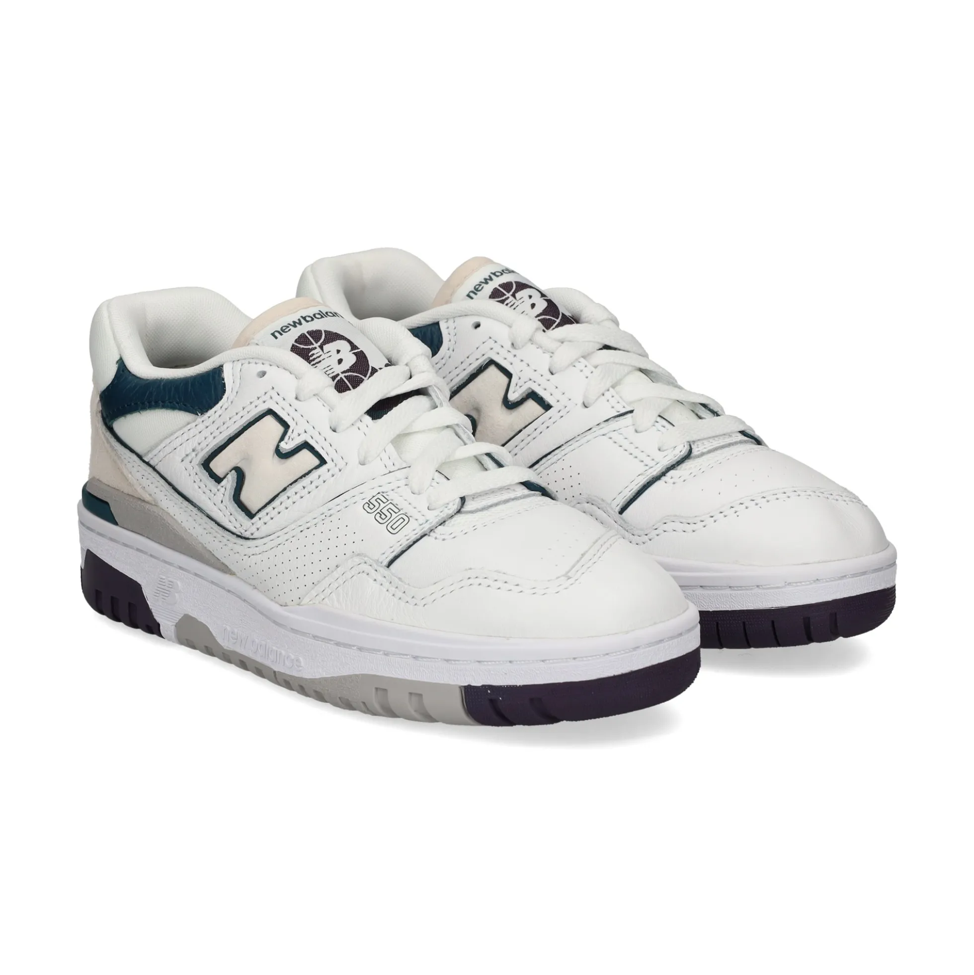 NEW BALANCE Zapatillas de Mujer BB550 WCB WHITE