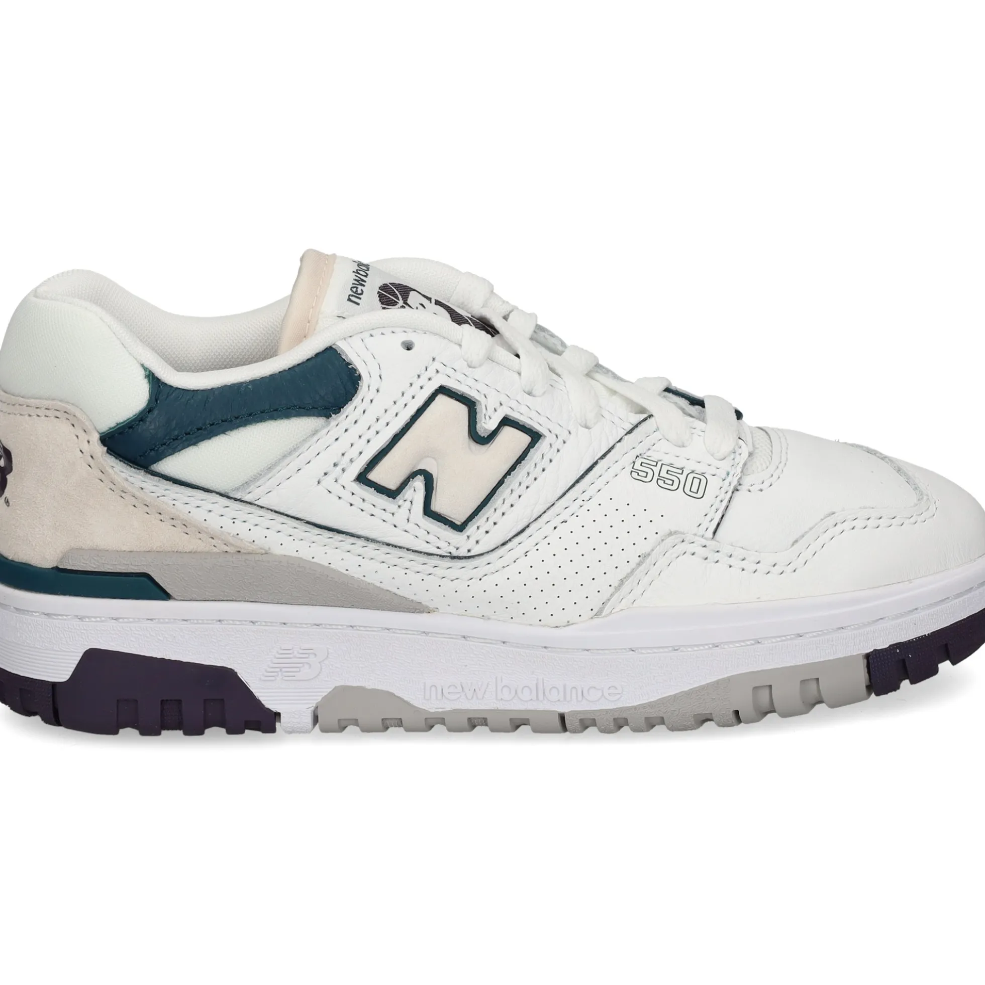 NEW BALANCE Zapatillas de Mujer BB550 WCB WHITE