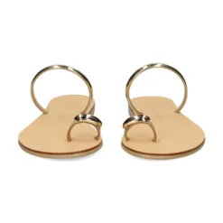 NICOLAS LAINAS Sandalias planas de Mujer 313L-T GOLD