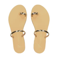 NICOLAS LAINAS Sandalias planas de Mujer 313L-T GOLD