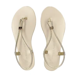 NICOLAS LAINAS Sandalias planas de Mujer 53-GM ORO