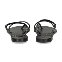 NICOLAS LAINAS Sandalias planas de Mujer 67-TC NEGRO