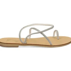 NICOLAS LAINAS Sandalias planas de Mujer 63-TC BLANCO