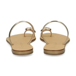 NICOLAS LAINAS Sandalias planas de Mujer 243-T ORO