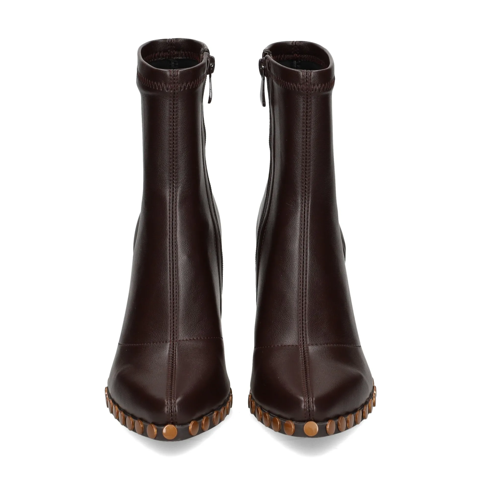 NOA HARMON Botines con tacón de Mujer 008072 MARRON OSCURO