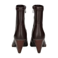 NOA HARMON Botines con tacón de Mujer 008072 MARRON OSCURO