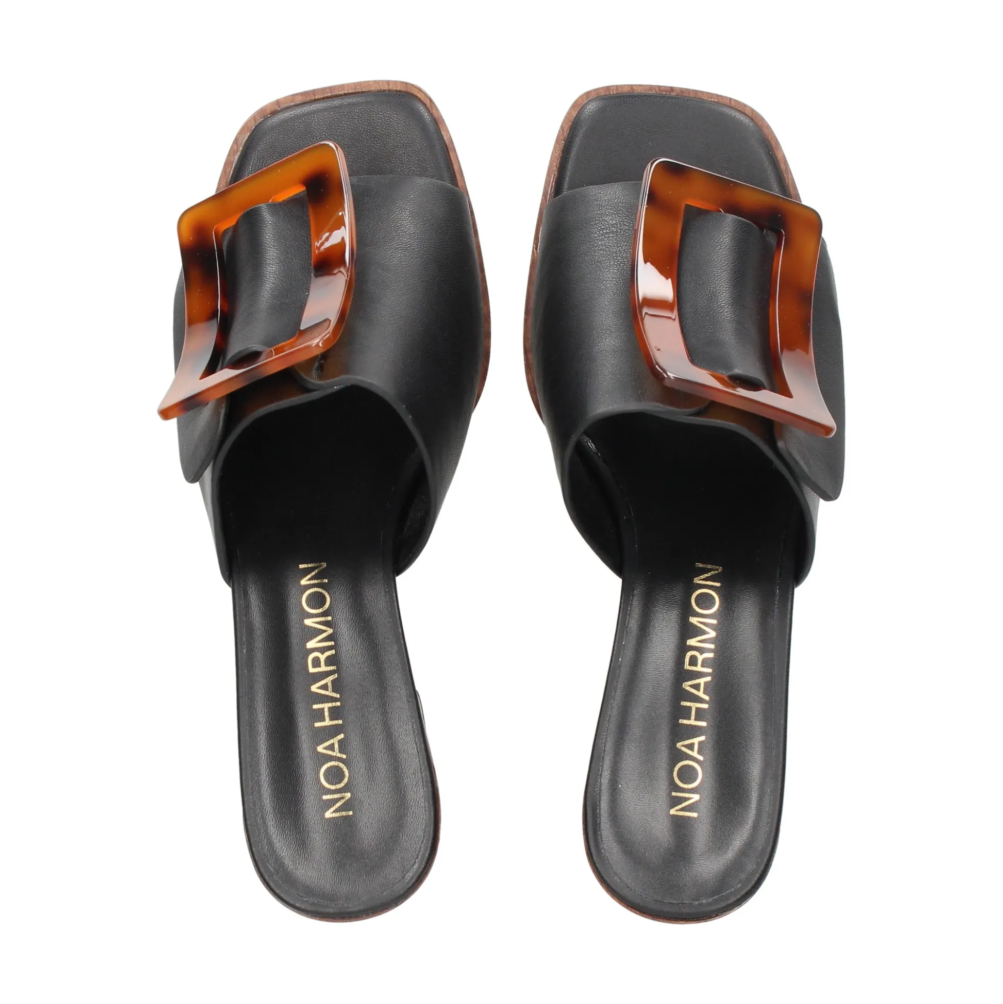 NOA HARMON Sandalias con plataforma de Mujer 009236-0006 NEGRO
