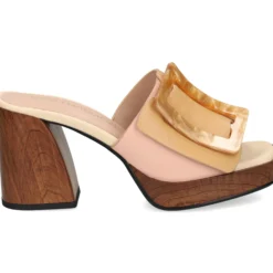 NOA HARMON Sandalias con plataforma de Mujer 009235-0M07 MULTI CUERO