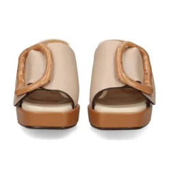 NOA HARMON Sandalias con plataforma de Mujer 009677-0M28 TAUPE MULTI