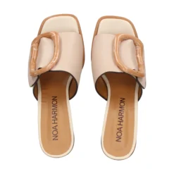 NOA HARMON Sandalias con plataforma de Mujer 009677-0M28 TAUPE MULTI