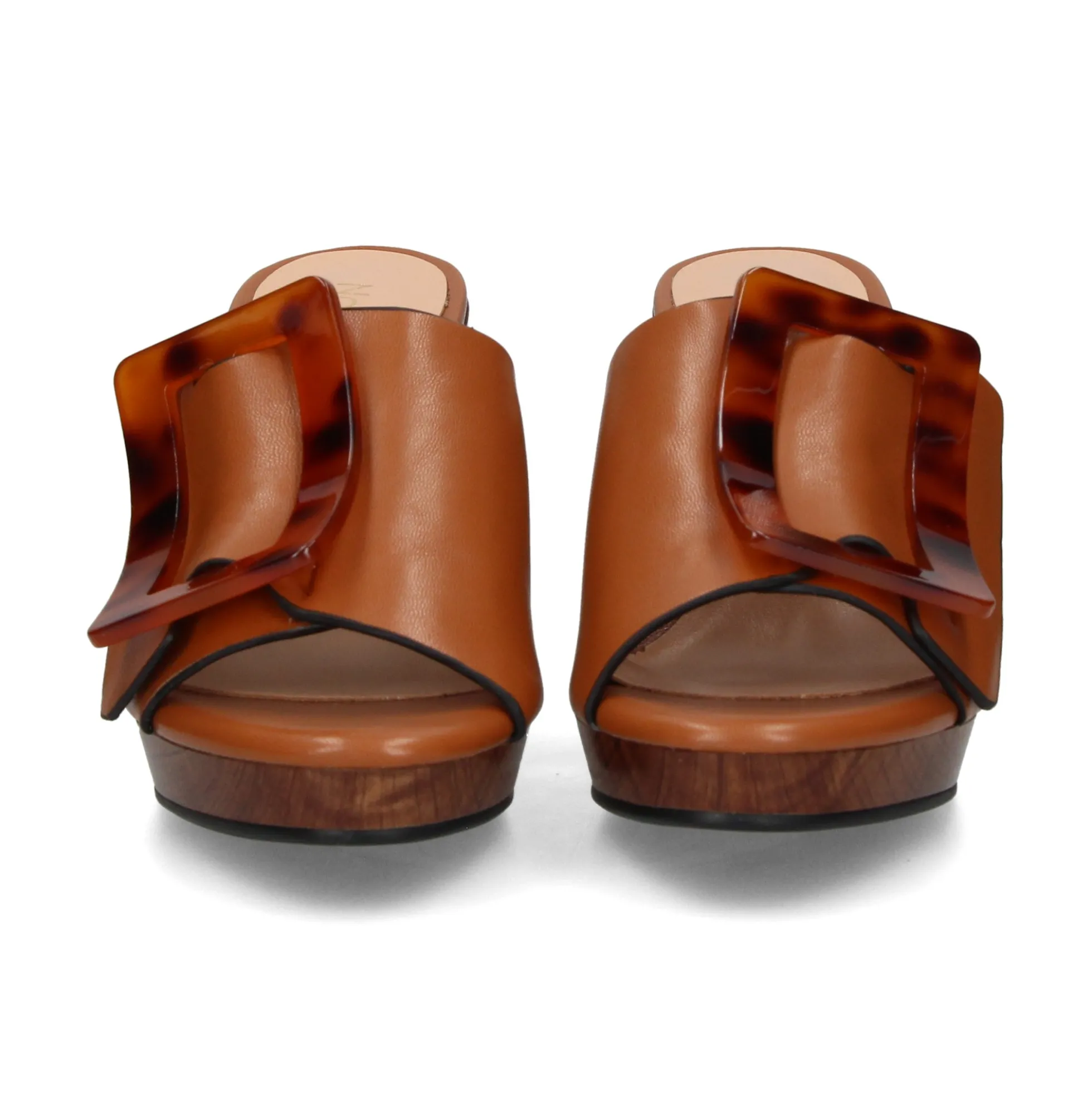 NOA HARMON Sandalias con plataforma de Mujer 008745-0007 CUERO