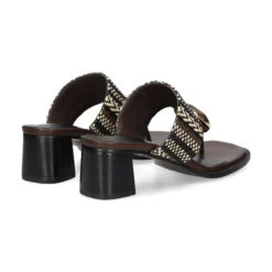 NOA HARMON Sandalias con tacón de Mujer 009227-0M55 MULTI MARRON
