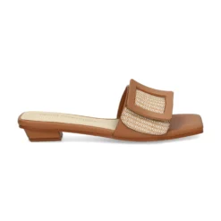 NOA HARMON Sandalias planas de Mujer 008967-0M07 MULTICOLOR CUER