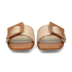 NOA HARMON Sandalias planas de Mujer 008967-0M07 MULTICOLOR CUER